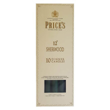 Prices 12" Sherwood Candle Evergreen Pack Of 10