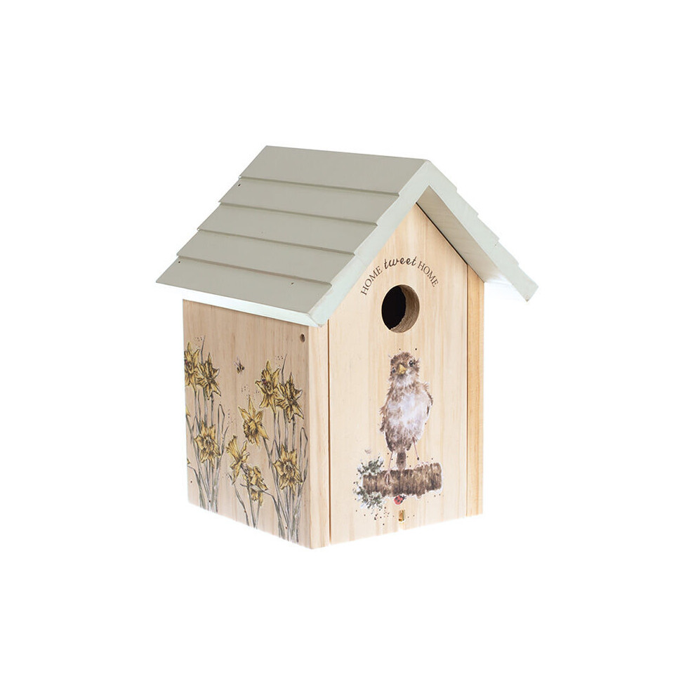 Sparrow' Bird House 32mm Hole - Solid Wood