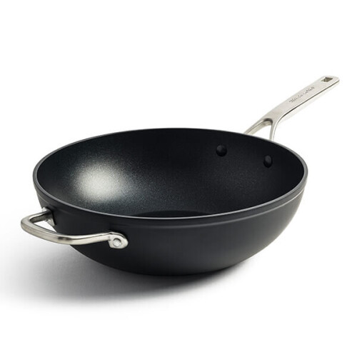 KitchenAid KitchenAid Forged Hardened Aluminium 30cm Wok with Helper Handle
