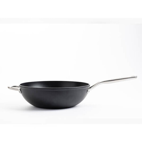 KitchenAid KitchenAid Forged Hardened Aluminium 30cm Wok with Helper Handle 2
