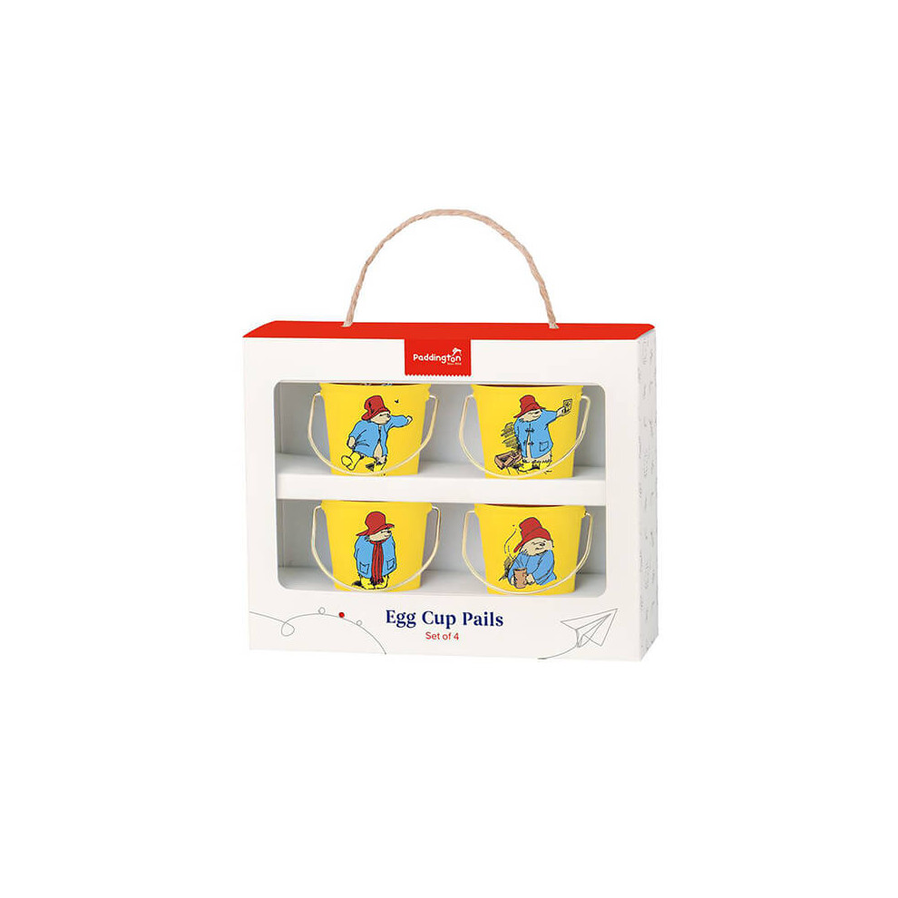 Paddington Bear Egg Cup Pails Yellow