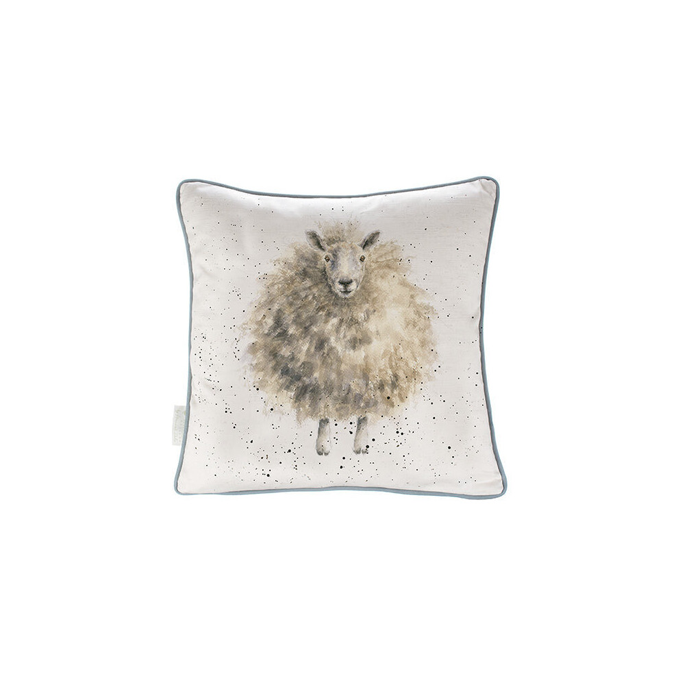 New Wrendale The Woolly Jumper Sheep Cushion Grey
