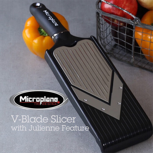 Microplane Microplane Adjustable V-Blade Slicer with Julienne Feature 1
