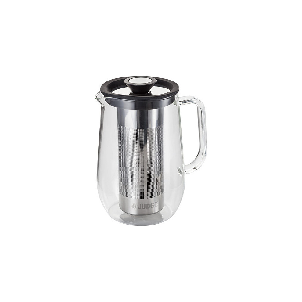 Judge Brew Control 8 Cup Glass Cafetiere with Infuser