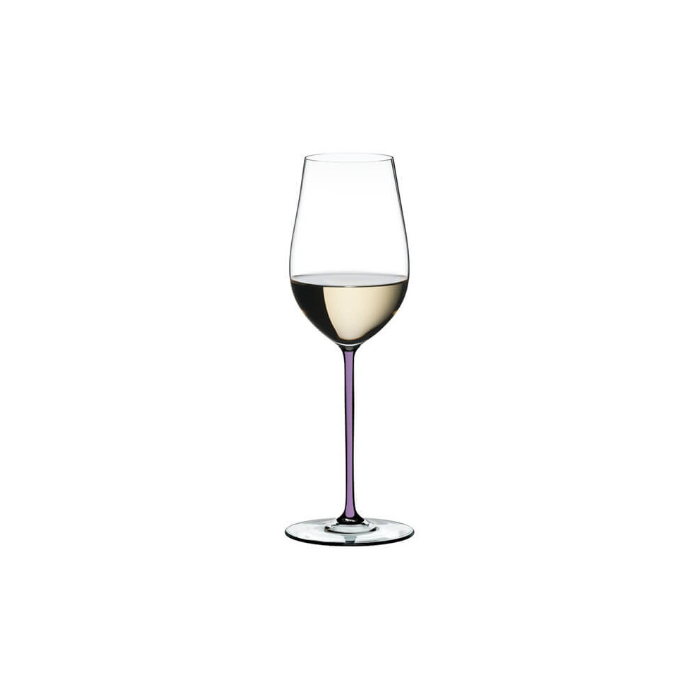 Riedel Hand Made Fatto A Mano Riesling / Zinfandel Wine Glass Violet