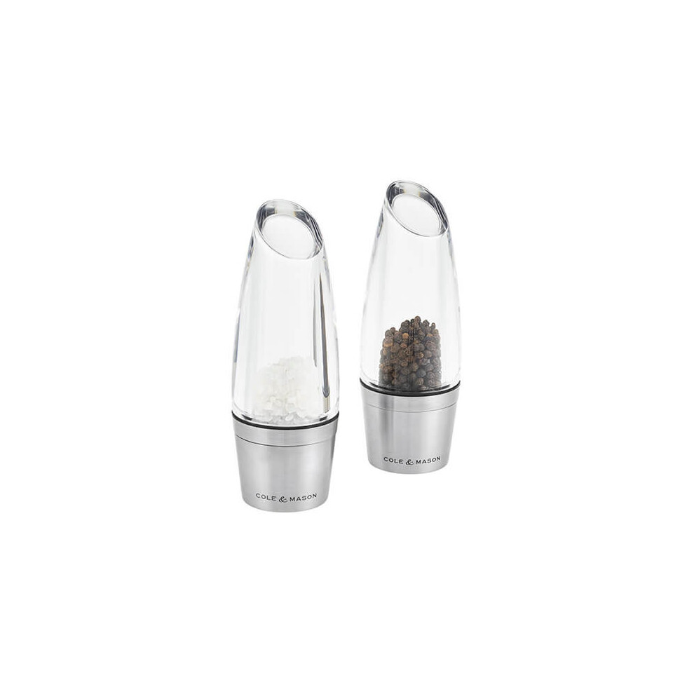 Cole & Mason Milston Gift Set, Stainless Steel, 16 x 8.3 x 17 cm