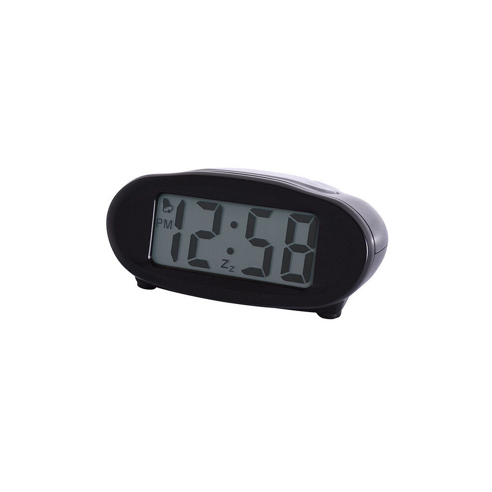 Acctim Eclipse Alarm Clock Black