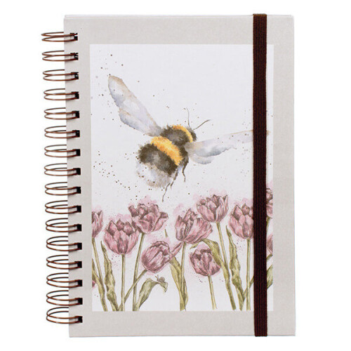 Wrendale Wrendale Flight Of The BumbleBee Spiral Bound Notebook
