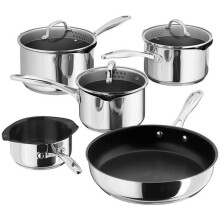 Stellar 7000 Non-Stick 5 Piece Draining Saucepan Set