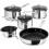 Stellar Stellar 7000 Non-Stick 5 Piece Draining Saucepan Set 1