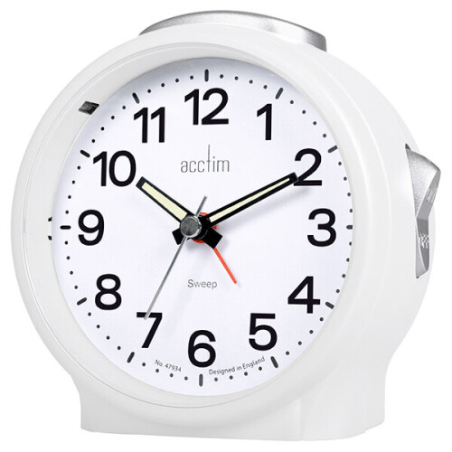 Acctim Acctim Elsie Alarm Clock White