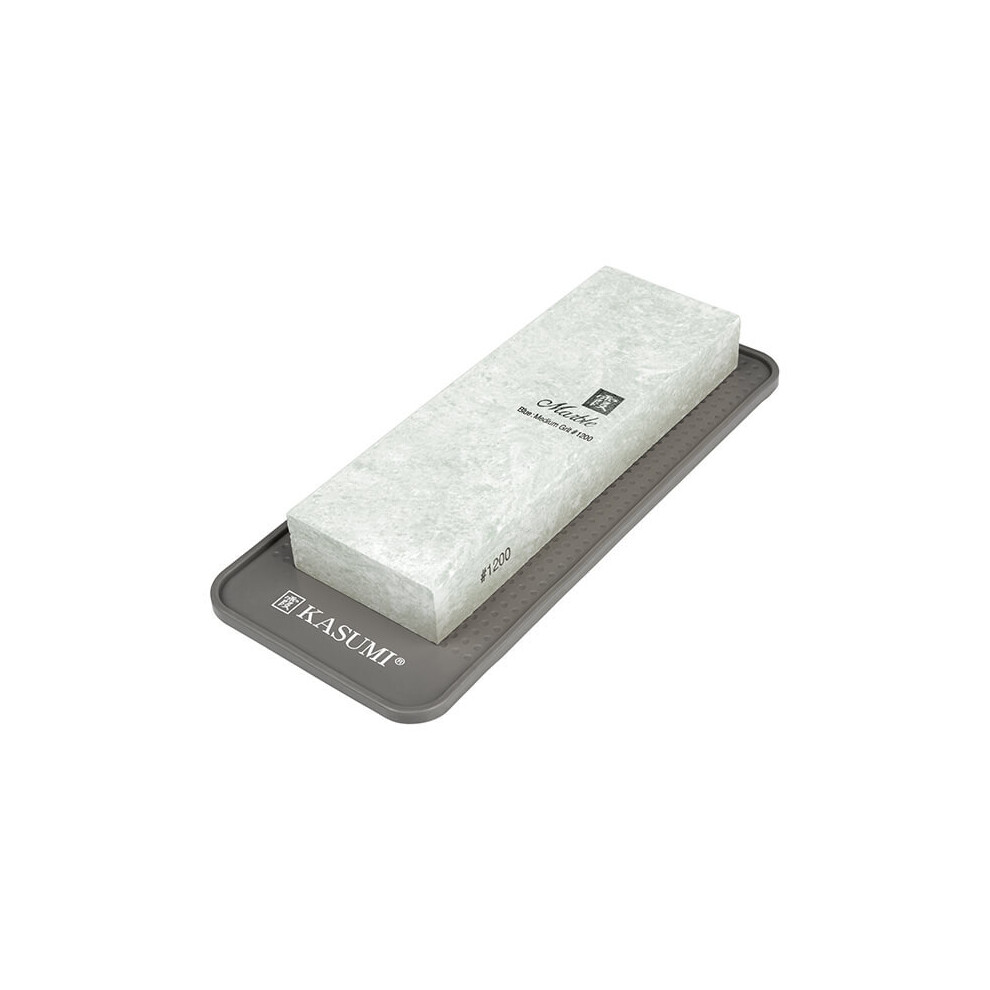 Kasumi Medium Whetstone With Silicone Mat 5019311935036
