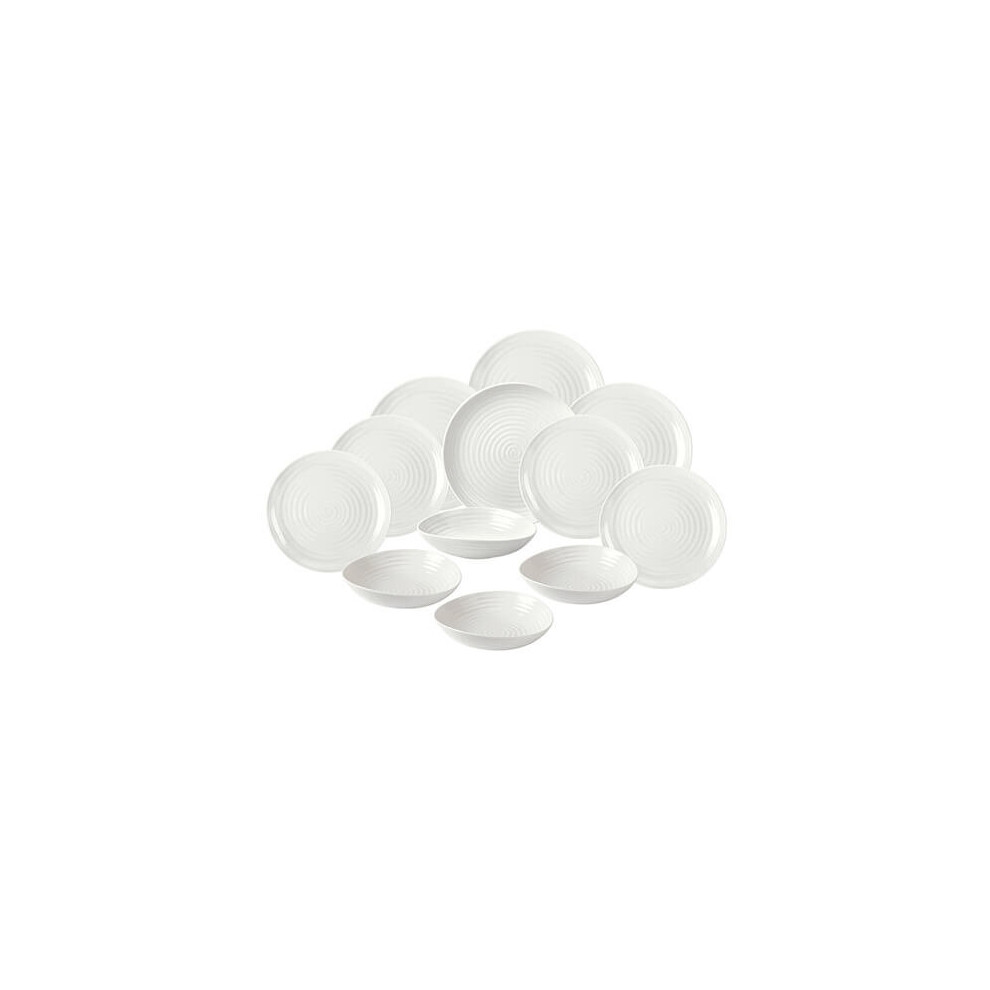 Sophie Conran White 12 Piece Coupe Shape Set