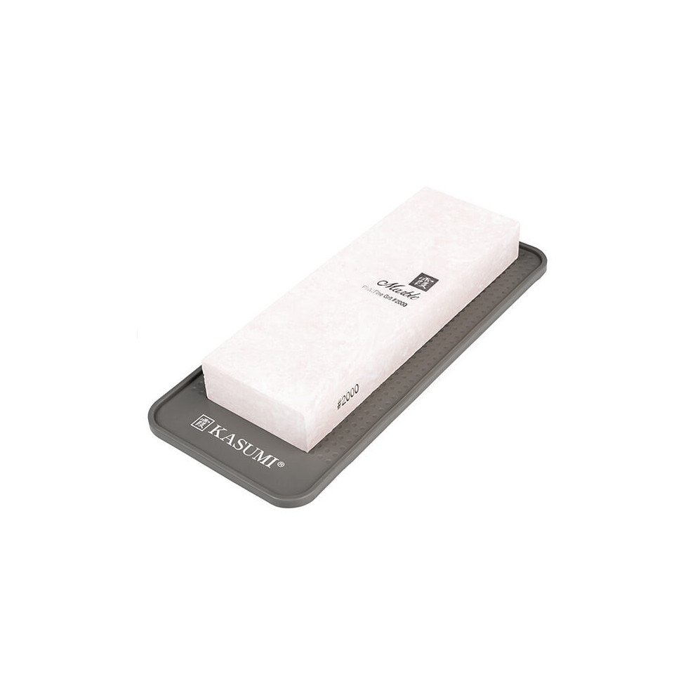Kasumi Fine Whetstone With Silicone Mat 5019311935043