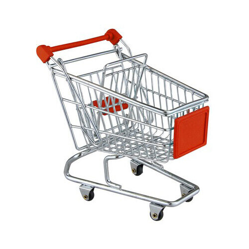Apollo Mini Shopping Trolley Office Kitchen Stationary Storage Holder Desk Tidy
