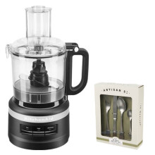 KitchenAid 5KFP0719BBM 1.7 Litre Food Processor With 4 Accessories - Matte Black