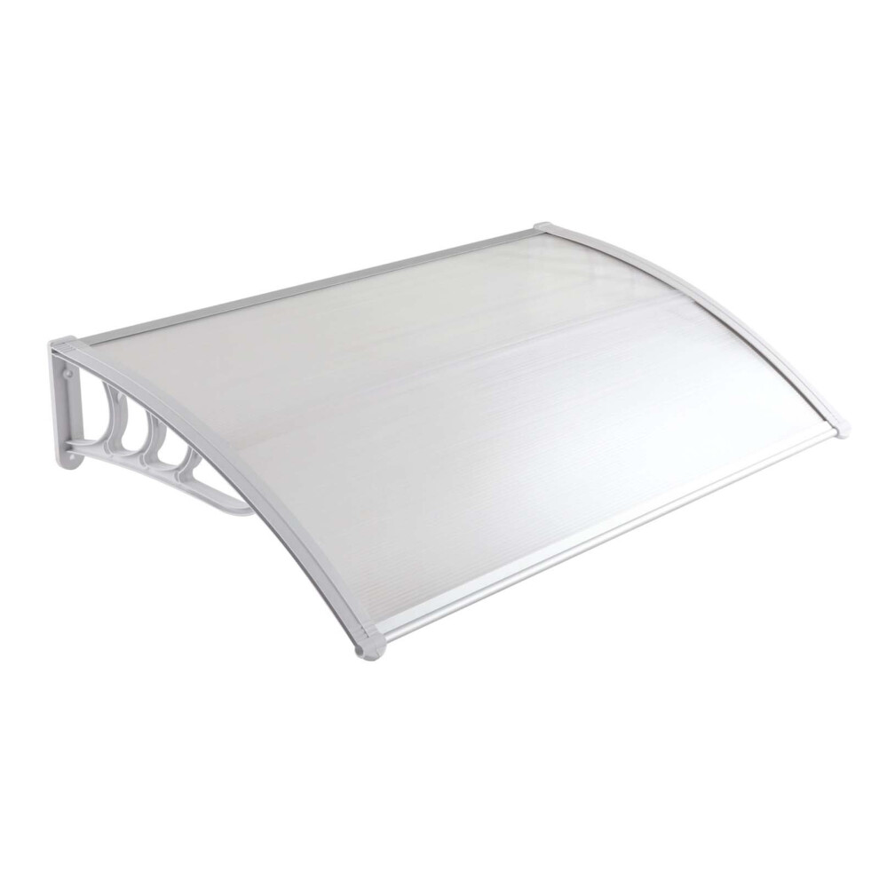 (White) Door Canopy Awning Shelter Canopy Porch Shade UK