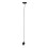 (Sliver) E27 Screw Rose Ceiling Light Fabric Flex Pendant 5