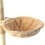 (Grey) Cat Tree With Scratching Post, Hanging Toys & Ladder 9