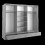 Arthauss (Grey Matt) Arti 1 - 3 Sliding Door Wardrobe 250cm 2