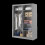 Arthauss (Grey Matt) Arti 4 - 2 Sliding Door Wardrobe 150cm 2