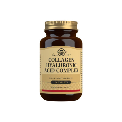 Solgar Solgar Collagen Hyaluronic Acid Complex - 30 Tablets