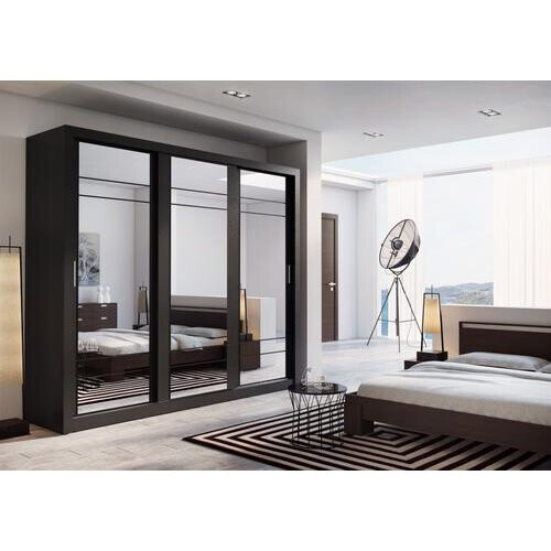 Arthauss (White Matt) Arti 2 - 3 Sliding Door Wardrobe 250cm 2