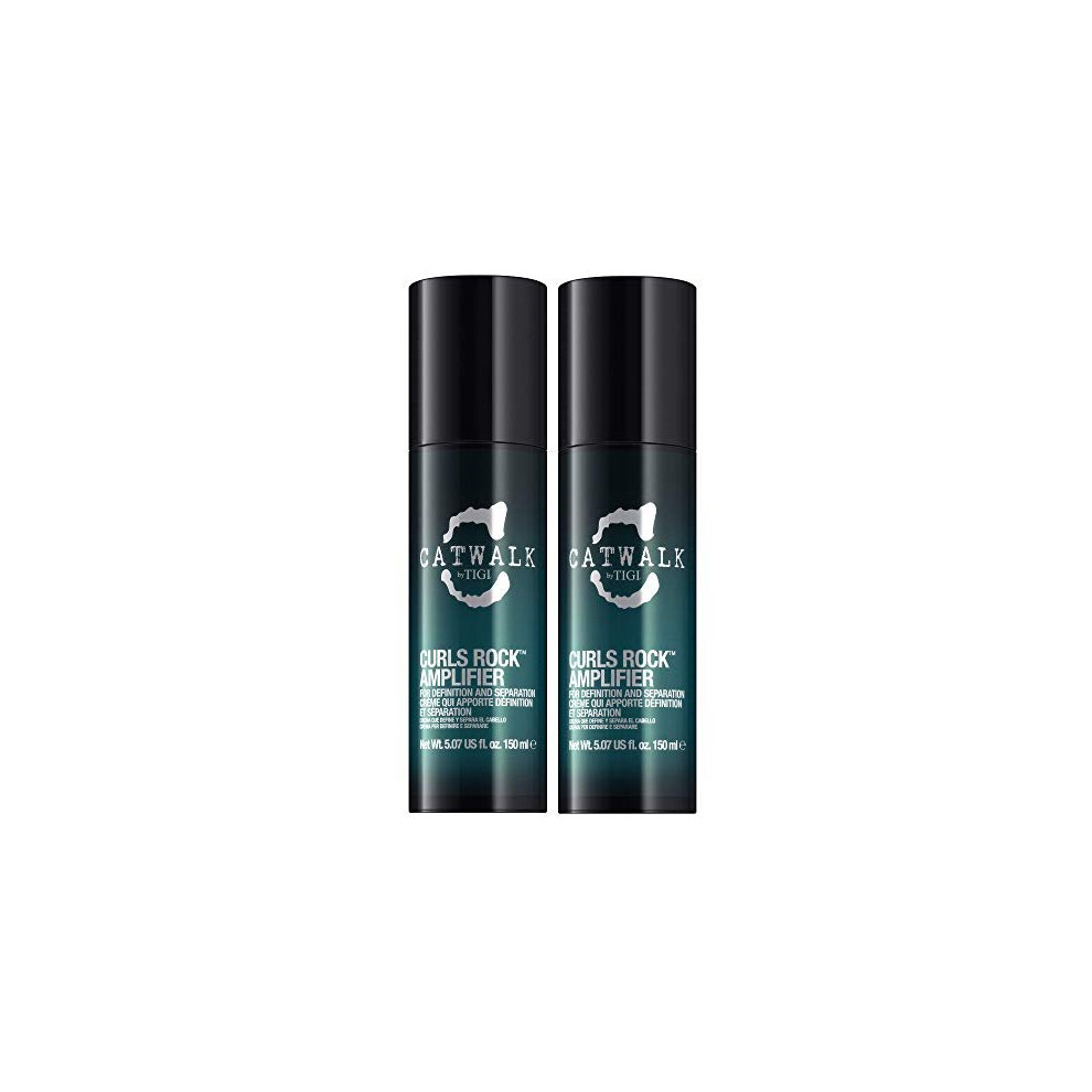 Catwalk by Tigi Curls Rock Amplifier Curly Hair Cream for Enhanced Curls 150 ml, Pack of 2