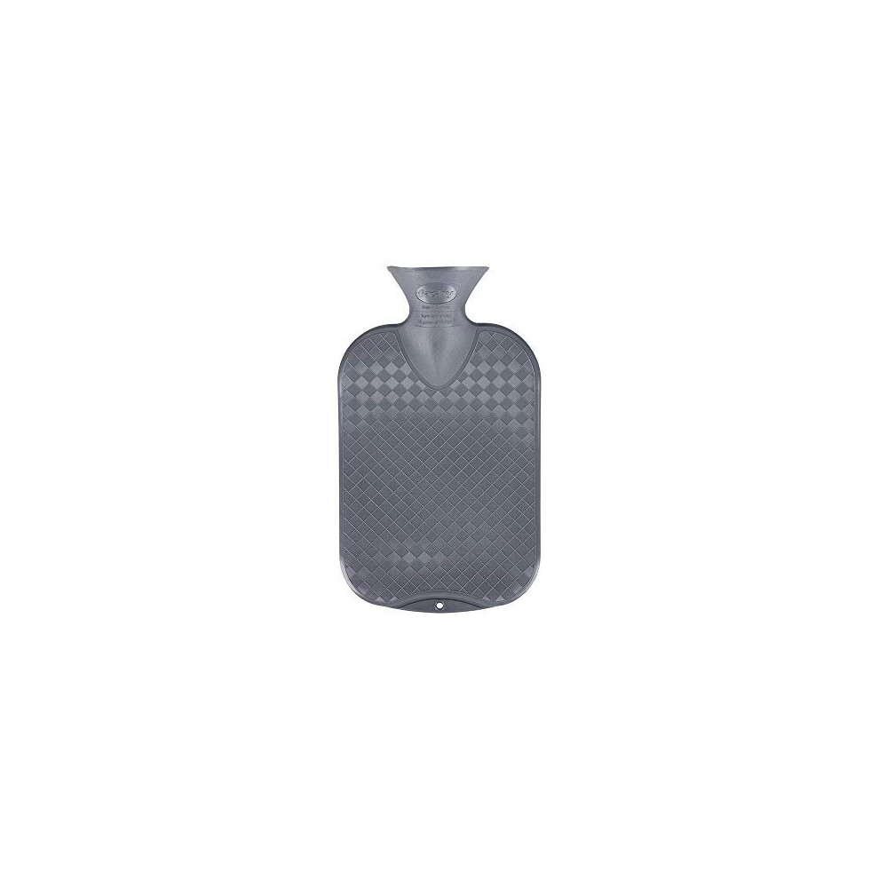 Fashy 2.0 Litre Antrazite Plain Hot Water Bottle