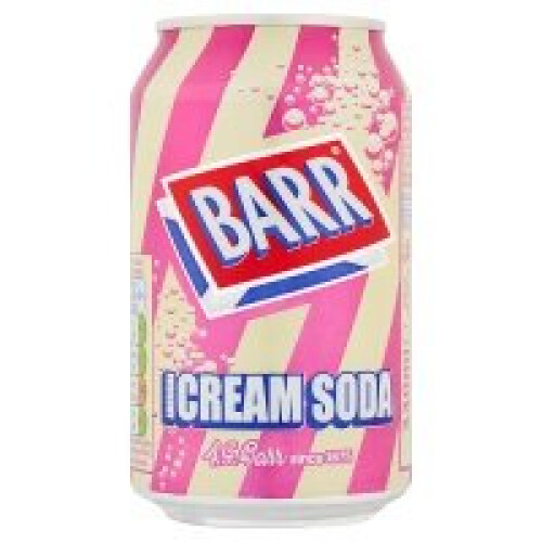 Barr Barr American Cream Soda 330ml (24 x 330ml)