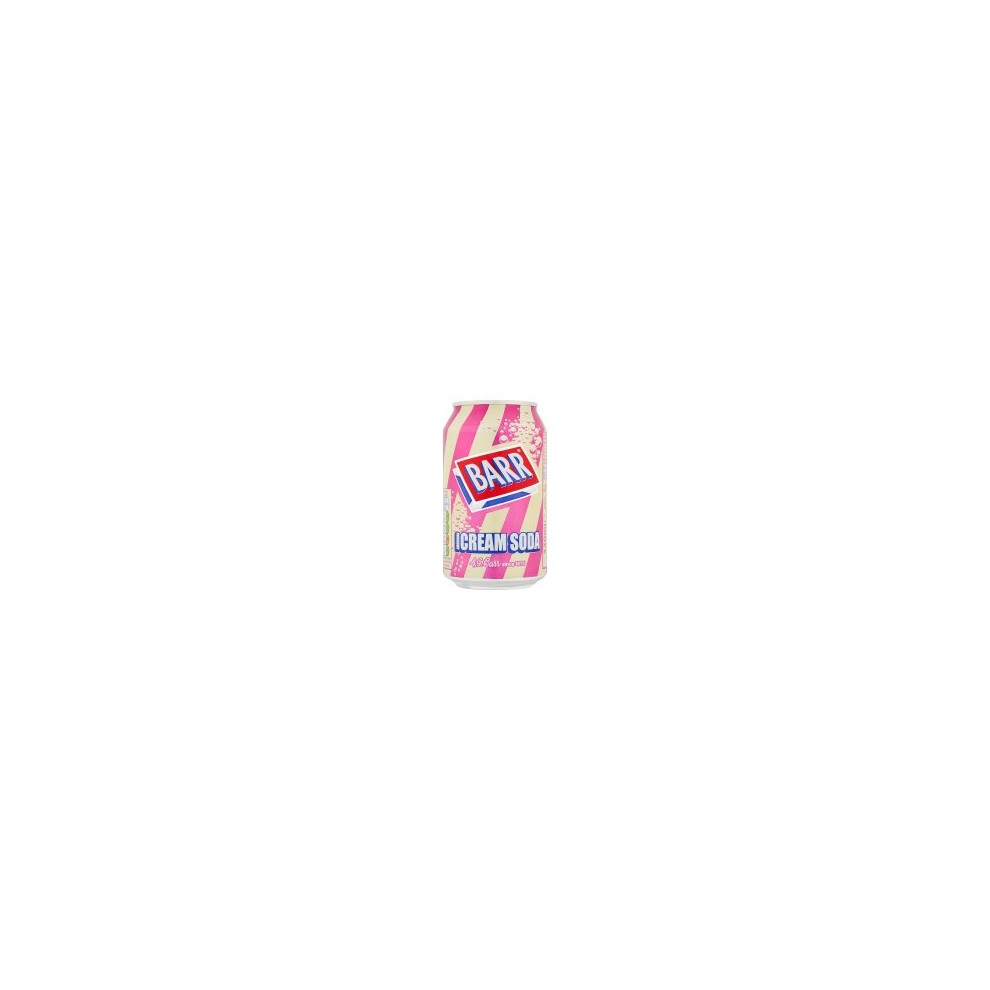 Barr American Cream Soda 330ml (24 x 330ml)