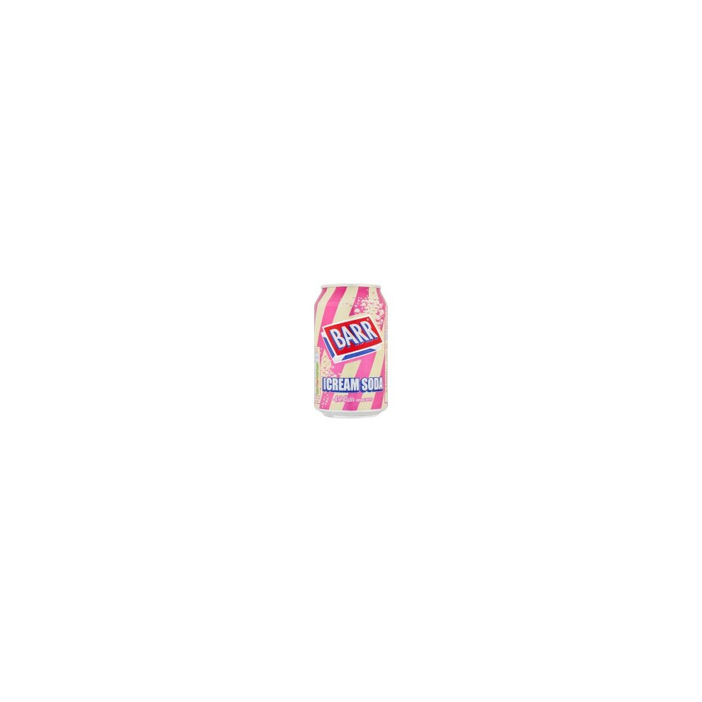 Barr American Soda 330Ml (24 X 330Ml) Cream
