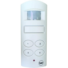 Yale SAA5015 Wireless Shed and Garage Alarm Motion Detect Home Security Alarm Loud siren White
