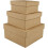 Creativ 10+12 5+15 cm Papier Mache Square Boxes 3 Assorted 1
