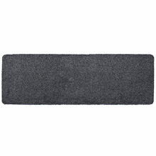 JVL Tanami Two tone Fleck Barrier Runner Door Mat, Charcoal, 50 x 150 cm