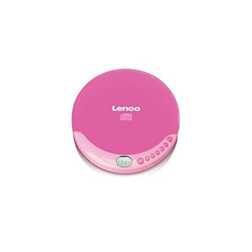 Tragbarer CD-Player mit Ladefunktion Pink
