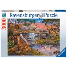 Ravensburger Animal Kingdom 3000 Bitars Pussel - Engagerande Familjeaktivitet | Perfekt Passform | FSC Certifierade Material