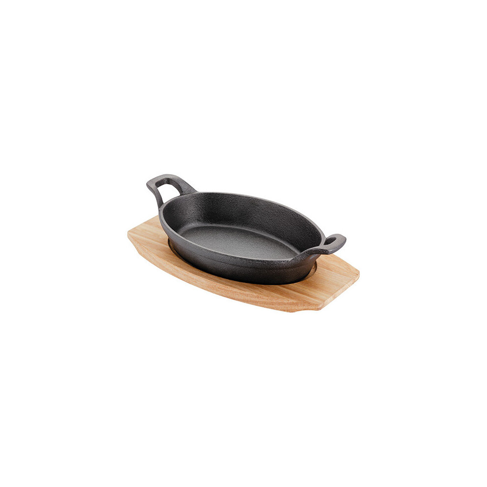 Judge Gratin Dish, Black, 20 x 14 cm