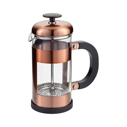 Judge Judge 3 Cup Glass Cafetiere Copper