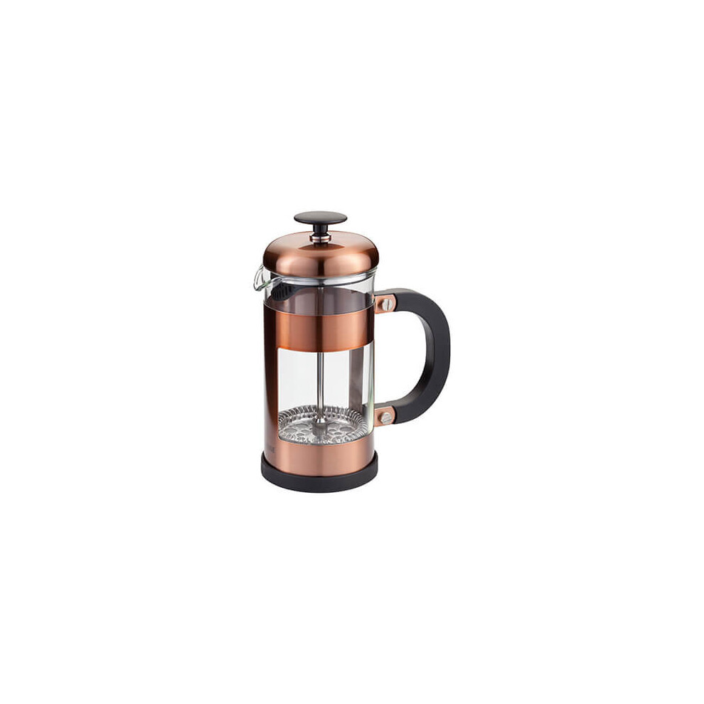 Judge 3 Cup Glass Cafetiere Copper