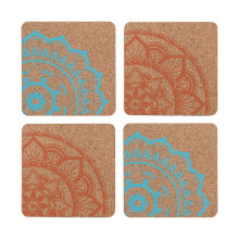 Typhoon World Foods Set 4 Cork Coasters