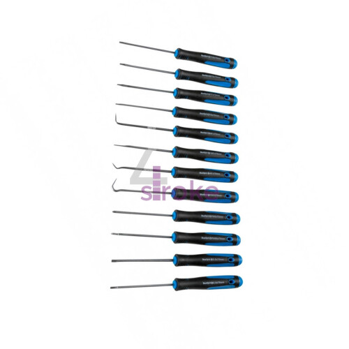 BlueSpot Bluespot 12pc Pick And Hook Set Plus Precision Screwdriver Torx Flat & Phillips 2