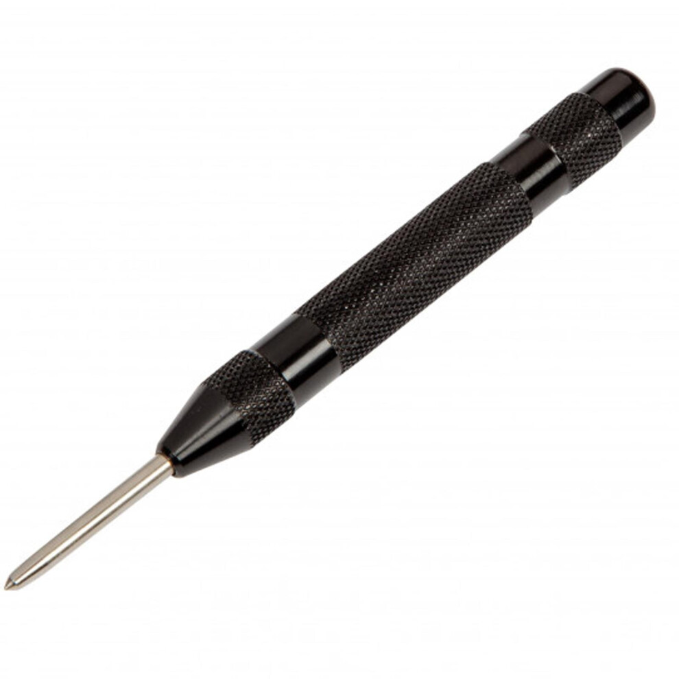 BlueSpot Automatic Centre Punch Spring Loaded Metal Wood Dent Marker 5"/125mm