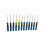 BlueSpot Bluespot 12pc Pick And Hook Set Plus Precision Screwdriver Torx Flat & Phillips 9