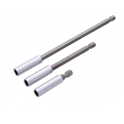 BlueSpot BlueSpot 3pc Μαγνητικό σετ υποδοχής κομματιών σετ οδηγού τρυπανιού 1/4" Hex Drive για βίδες 2