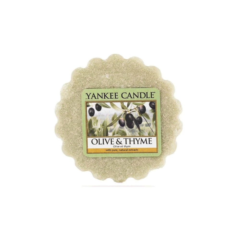 Yankee Candles Waxing Melts Tarts Olive & Thyme
