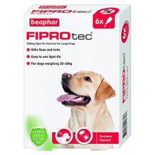Beaphar Fiprotec Spot On Large Dog, 6 Pipettes