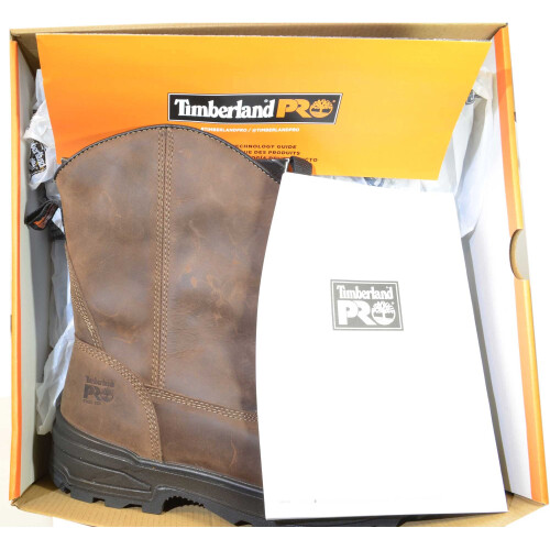 Timberland (UK 9) Timberland Pro Mortar Pull-On Steel Toe Work Boot 1