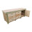(7ft, Without Back Panel) Wooden Workbench Eucalyptus Top Tool Cabinet with Lockable Cupboard Work Table 4