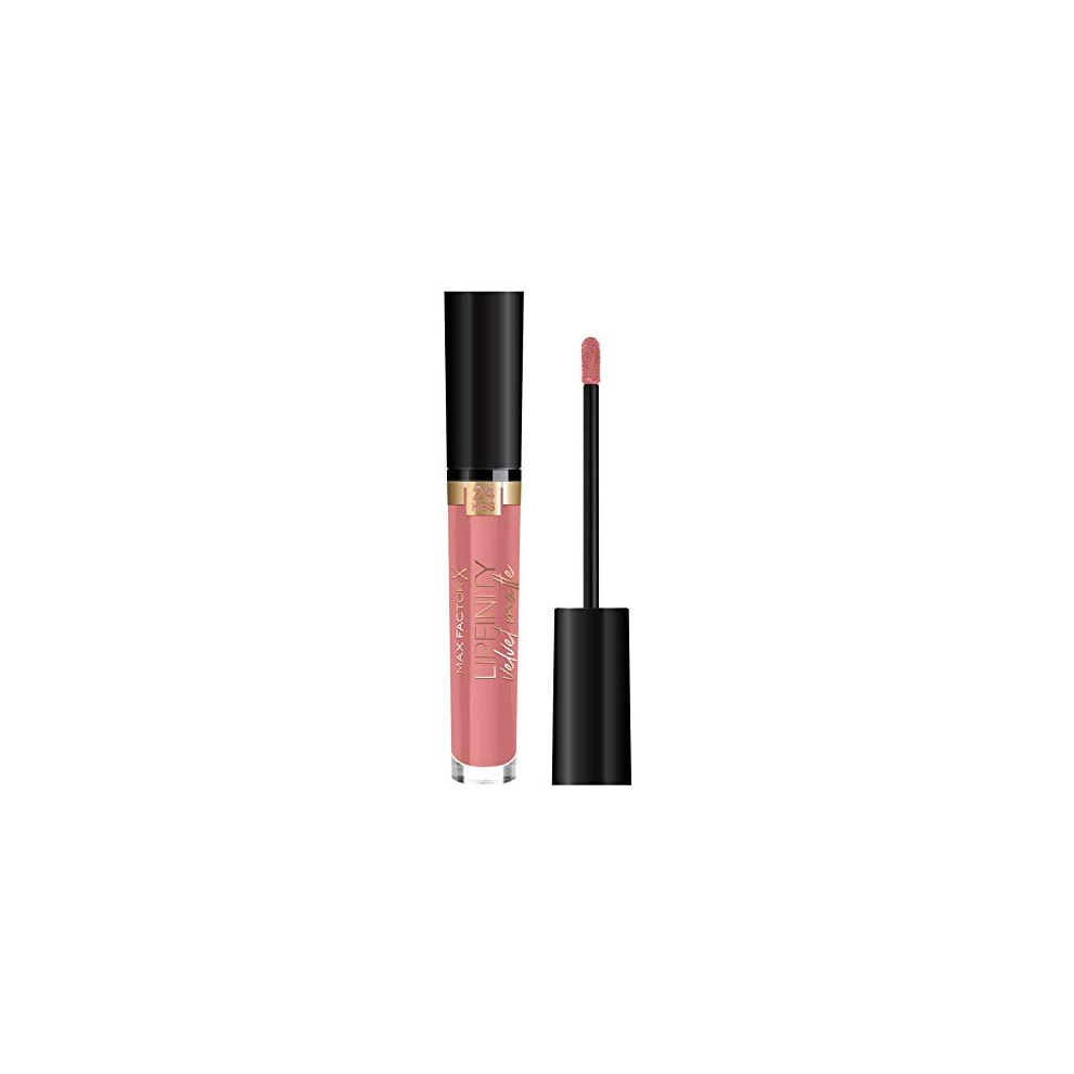 Max Factor Lipfinity Velvet Matte Lipstick, Posh Pink - 3.5 ml